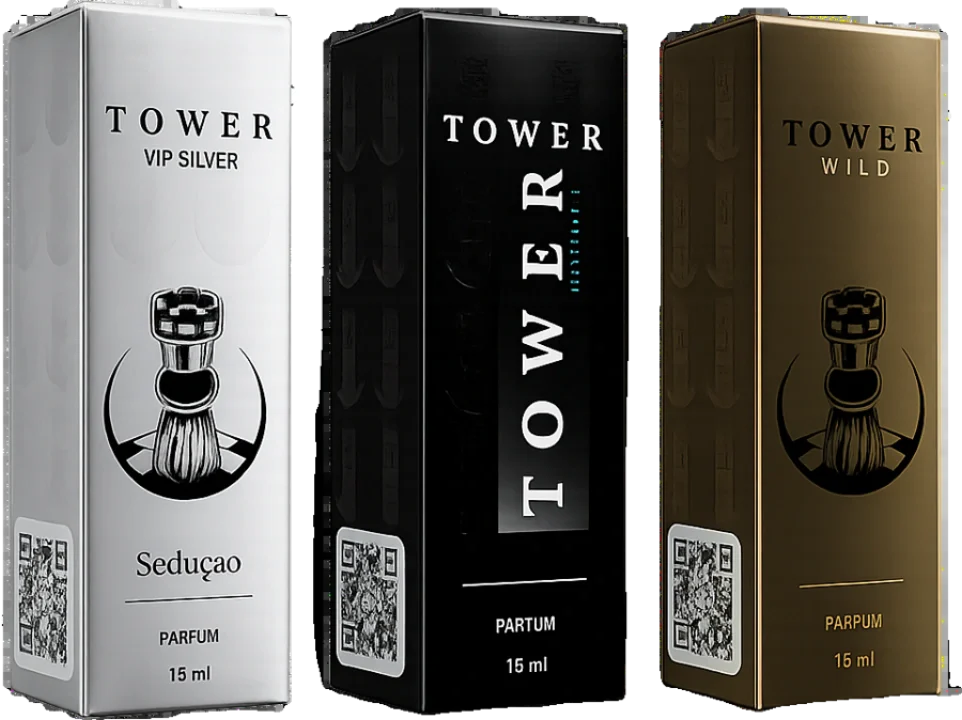 Kit 3 perfumes de bolso, Wild, History e VIP Silver